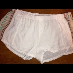 RVCA side stripe shorts